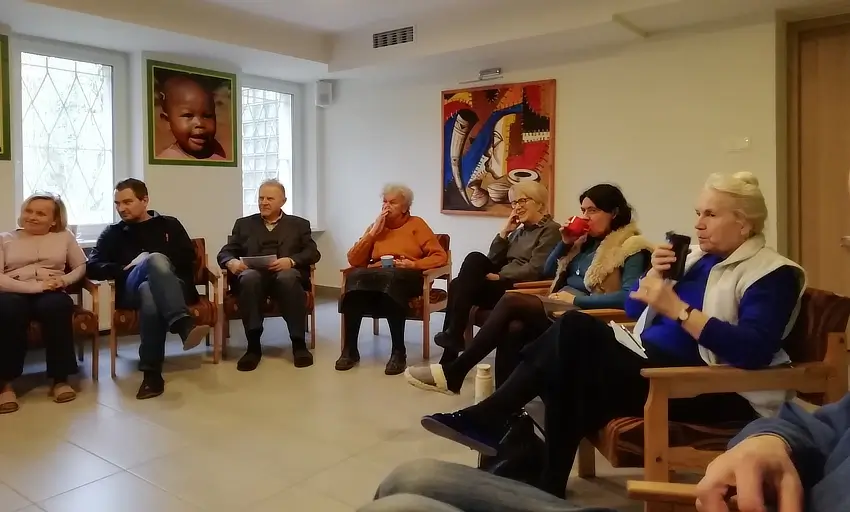 Uczestnicy Werbistowskiego Apostolatu Biblijnego