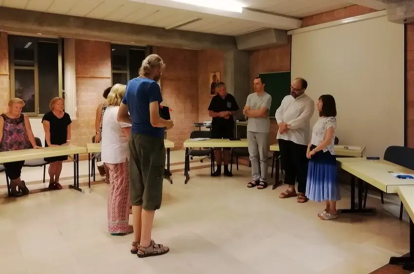 Uczestnicy Werbistowskiego Apostolatu Biblijnego